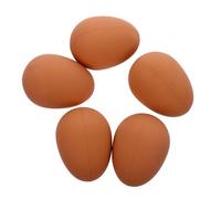 UKCOCO 5pièces Jouets pour Chiens Œufs Simulés Créatifs Et Interactifs Balle Élastique Œuf Kaki du Stress Et Compagnie pour Animaux