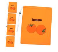 UKCOCO 5pièces Sacs Isothermes Réutilisables de Pochettes à Cordon Coulissant pour Aliments Sacs de Conservation Isothermes pour Fruits et Légumes