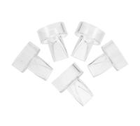 UKCOCO 5Pièces Vannes de Pompe Mammaire Silicone Lot de Valves pour Tire Lait Manuel et Électrique Accessoires Sûrs et Confortables pour et Bébés