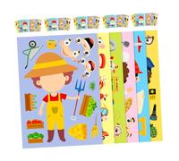 UKCOCO 6 Ensembles Jeu Interactif Parent Garçon Fille pour Développer Compétences Motrices et Lien Familial Costumes DIY pour Fêtes Scolaires et Activités Maison
