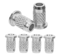 UKCOCO 6 pièces Capuchons de Fixation pour Cordes de Guitare Électrique Accessoires de Retenue de Cordes pour Corps de Guitare avec Vis de Montage
