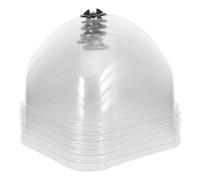 UKCOCO 6 pièces Cloches de Jardin Protection Hivernale Plantes Pot Housses Protection Plantes Cloche Dome pour Semis et Croissance des Plants