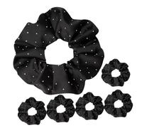 UKCOCO 6 pièces Élastiques Cheveux avec Chouchous Tissu Élégants pour Filles Femmes Accessoires Cheveux Élasticité Douce et Tenue Sécurisée Bandeaux Décoratifs pour Queue de Cheval et