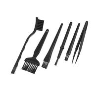 UKCOCO 6 pièces Kit de Brosses Statiques pour Clavier et Ordinateur Kit de Nettoyage PC pour Poussière et Écran Brosse Petite Dépoussiérante pour Électronique et Circuits Imprimés