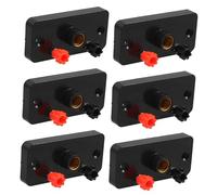 UKCOCO 6 pièces Kit Éducatif pour Circuits Électriques Douilles pour Expériences Physiques et Scolaires Matériel de Laboratoire pour Développer Intérêt Électricité Coordination Manuelle