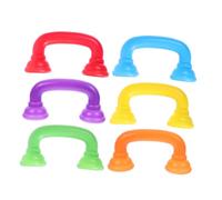 UKCOCO 6 pièces Lot de Téléphones Jouets Éducatifs pour Garçon Fille Simulation Réaliste Téléphone Chuchoté pour Développement Parole et Retour Auditif Modèles Plastique Colorés pour