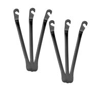 UKCOCO 6 pièces Outil de Démonte Pneu Acier pour Vélo Kit pour Réparation de Pneu Outils de Maintenance Cycliste et Portable pour Emergences et Remplacement Rapide