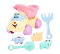 UKCOCO 6 pièces Set de Jouets de Plage Garçon Fille Plastique Kit de Sable Créatif pour Garçons et Filles Outils de Jeu Portables pour Stimuler Imagination et Socialisation