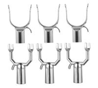 UKCOCO 6 pièces Support Branches Arbres Fruitiers Aluminium et Zinc Écarteurs Robustes pour Redresser Arbres Penchés Kit Propping pour Vergers