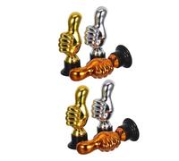 UKCOCO 6 Pièces Trophées Plastique de Récompense Pouce Or pour Infirmières Garçon Fille Enseignants Bénévoles et Colorés pour Motivation et Encouragement