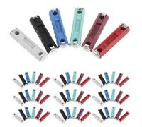 UKCOCO 60 Pièces Boîte de Fusibles pour Voiture Ancienne en Alliage et Plastique, Large Compatibilité, Organisation Facile pour Véhicules Classiques