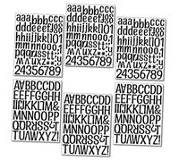 UKCOCO 6feuilles Lettres Autocollantes pour Tableau Affichage Stickers Alphabet Muraux Adhésifs Lettres pour Chambre et Salle de Jeux