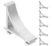 UKCOCO 6pièces Clips De Support Pour Étagère De Réfrigérateur Métal Accessoires Pratiques Pour Congélateur Et Frigo Installation Facile Et Charge Élevée Design Compact Pour