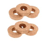 UKCOCO 6pièces Couvercles Liège pour Terrarium Vase à Fleurs Et Culture Hydroponique Bouchons Liège Ronds pour Vases Suspendus Et Jardinières Murales
