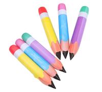 UKCOCO 6pièces Crayon Gonflable Pour Fête Ballon De Rentrée Scolaire Décoration De Premier Jour École Ballon Géant Pour Classe Décorations Pour Garçon Fille
