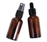 UKCOCO 6pièces Flacons Pulvérisateurs Verre De Flacons Compte-gouttes Pour Huiles Essentielles Sous- Récipients Pour Lotions