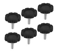 UKCOCO 6pièces Rechange pour Parasol Extérieur Lot de Vis pour Base de Terrasse Visserie à Serrage Manuel pour Parasol de Jardin