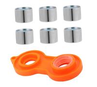 UKCOCO 7 pièces Lot de Aérateur Robinet avec Filtre et Clé Mousseur Robinet Cuisine et Facile à Installer pour Évier et Lavabo