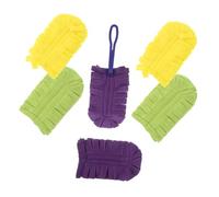 UKCOCO 7 pièces Recharges Plumeau Réutilisables pour Balai Dépoussiérant Lingettes Lavables pour Sols Fenêtres Ventilateurs et Surfaces Dures Nettoyage Humide et Sec Polyvalent