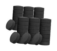 UKCOCO 70 Pièces Bois pour Barbecue Et Camping Tablettes Chauffage Domestique Faciles à Allumer sans Fumée Briquettes Naturelles pour Feu De Cuisine Plein Air Emballage De Tablettes