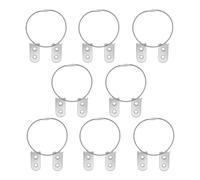 UKCOCO 8 Pièces Ancrage Anti-basculement Pour Meubles Ancrage Mural De Sécurité Garçon Fille Avec Vis Fixation Murale Pour Armoires Et Étagères Kit Pour Commodes Support Métal Robuste