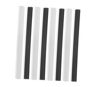 UKCOCO 8 pièces Bandes de Rechange Plastique pour Bord de Pelle à Poussière Accessoires Durables pour Pelle à Ordures Compatibles avec Divers Modèles Faciles à Installer