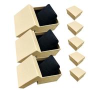 UKCOCO 8 pièces Boîte de Rangement Bijoux et Montres Papier Kraft Coffret Vintage Multifonctionnel pour Colliers Bracelets Boucles Doreilles et Pratique pour Voyage