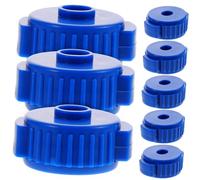 UKCOCO 8 pièces Écrous de Remplacement Rapides pour Cymbales Bleu Accessoires Professionnels pour Installation et Retrait Faciles de Tambour