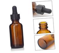 UKCOCO 8 pièces Flacons en verre teinté avec pipettes pour huiles essentielles petites bouteilles légères pour voyage et échantillons flacons cosmétiques pratiques pour femmes