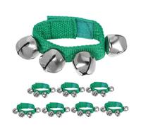 UKCOCO 8 Pièces Kit Instruments de Musique pour Garçon Fille Tambourins Ergonomiques avec Grelots pour Éveil Musical et Coordination Main Œil Éducatif pour École et Maternelle