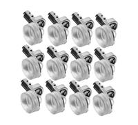 UKCOCO 80 pièces Taquets Étagère avec Ventouse de Zinc Support Robuste et Antidérapant pour Fixation Haut Cuisine Style Industriel Installation Rapide et Durable