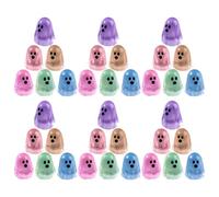 UKCOCO 84 Pièces Figurine Fantôme Lumineuse Halloween, Mini Résine, | Fête Halloween, Stable et Léger, Finition Délicate, pour Photo Backgrounds et Soirée Halloween