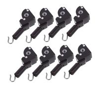 UKCOCO 8pcs Aveugle Crochet Fenêtre Aveugle Inclinaison Inclinaison Fenêtre Bouche À l'avant Pièces De Fenêtre Alientes Boute Alimentations Installation Pièces Aveugles Accessoires