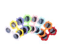 UKCOCO 8pcs Lunettes Fleurs en Plastique pour Fête, Design Unique et Confortable, pour Rassemblements et Événements à Thème Hawaii
