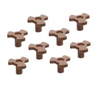 UKCOCO 8pièces Plateau Tournant Micro-ondes Coupleur Support de Guidage à Galet de Rechange