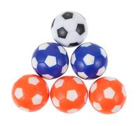 UKCOCO 9 pièces Balles de Remplacement pour Jeu de Football de Table Colorées Accessoires de Soccer Miniatures pour Machines de Jeux à