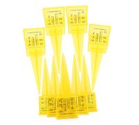 UKCOCO 9 Pièces Jauges de Pluie Extérieures à Large Ouverture Pouce Outils de Mesure Eau Précis pour Pelouse Jardin Terrasse Résistantes Aux Intempéries et Faciles à Lire