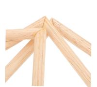 UKCOCO 9 Pièces Scale DIY Dollhouse Accessories Sustainable Wood Small Frames for Craft and Decor