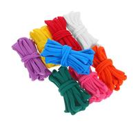 UKCOCO 96 Pièces Potholder Loom Loops Refill Kit Elastic Bands for Weaving Pastel Strings for DIY Crafts and Bracelet Making Elastic Fabric Cord Pot Holder Projects