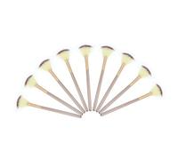 UKCOCO 9pièces Kit De Pinceaux Maquillage Visage Pinceau Éventail Surligneur Blush Cosmétiques