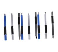 UKCOCO 9pièces Stylet Capacitif Multifonctionnel Stylo Tactile Écran pour Smartphone Et Tablette Gris Bleu Foncé