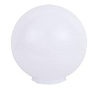 UKCOCO Abat-jour en acrylique pour lampe postale - Blanc - Décoration de jardin - 250 mm - 120 mm