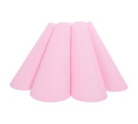 UKCOCO abat-jour fleur abat-jour en tissu roses pour lampes de table plissé en forme de fleur décoratif plafonnier coréen Accessoires décorer Métal