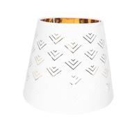 UKCOCO Abat-jour Sculpté Tissu pour Lampe Murale et Plafonnier Abat-jour Original pour Éclairage Intérieur Coque Élégante pour Lampe à Domicile