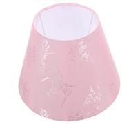 UKCOCO Abat Jour Tissu pour Lampe de Bureau Accessoire Décoratif pour Lampe de Table Compatible Individuel Couleur Rose Parfait pour Rehausser Votre Éclairage Intérieur