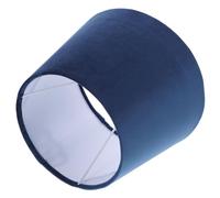 UKCOCO Abat Jour Tissu pour Lampe de Table Couvercle Décoratif et Élégant Installation Facile Design Vintage pour Chambre et Salon Bleu
