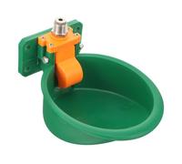 UKCOCO Abreuvoirs pour Bovins Et Ovins Grand Bol d'eau pour Chiens Bol De Pipe à Eau Bol d'eau Chauffé pour Animaux De Compagnie Distributeur d'eau De Chèvre Abreuvoir Vache Vert Abdos