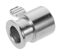 UKCOCO Accessoire pour Rôtisserie Boulon Métallique pour Tige De Gril Barbecue Support Stable, en Métal Compatible Multiples Broches Maintien Sûr, Cuisson Uniforme