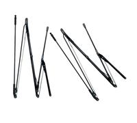 UKCOCO Accessoires de Réparation pour Parapluies Baleines en Fer Noires pour Pliants 2 Sets Flexibles Résistantes Ne Se Déforment Pas Parapluie Pliant