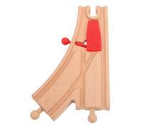 UKCOCO Accessoires Pont Bois pour Circuit de Train de Raccordement Solides Bois Sûr Compatibles avec Accessoires de Table à Train pour Jeux Éducatifs Garçon Fille